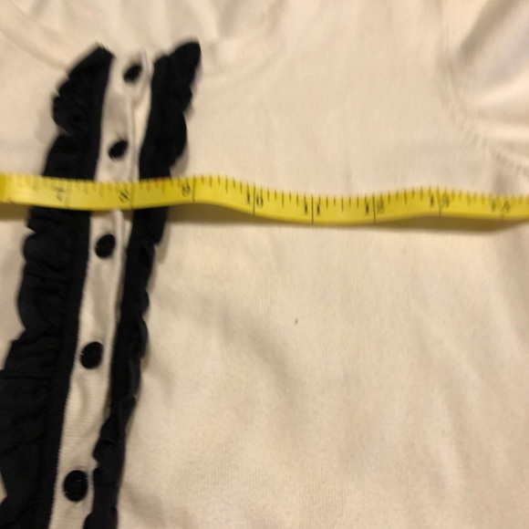 The Limited cream with black ruffles tuxedo style - Picture 7 of 15